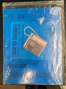 Original Southwestern Bell FS 800 Owner's Manual and Users Guide - Picture 1 of 1
