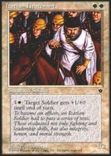 1x Icatian Lieutenant NM, English MTG Fallen Empires