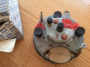 NUEVO DE LOTE ANTIGUO STANPART 95 mph 150 km/h VELOCÍMETRO JAEGER CALIBRE TRIUMPH HERALD # SN 6408/00 - Imagen 1 de 2