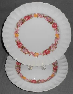 Set (2) piatti da portata Copeland Spode ROSE BRIAR PATTERN MADE IN ENGLAND - Foto 1 di 9