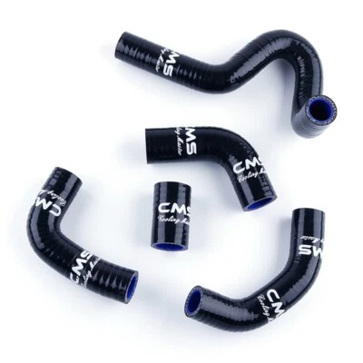 Black Silicone Radiator Hose for 2003-2006  Ducati 749 749S 749R 999 999S 999R Foto 1 de 4