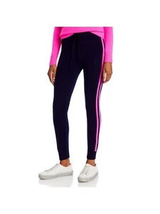 AQUA CASHMERE Womens Cashmere Ribbed Pull On Joggers Active Wear Pants - Picture 1 of 9