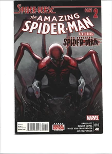 THE AMAZING SPIDER-MAN # 10 (MARVEL 2015) SPIDERVERSE 1. APP SPIDER-PUNK - SEHR GUTER ZUSTAND - Bild 1 von 2