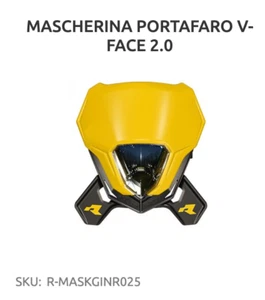R TECH MASCHERINA FARO V FACE LED 2.0 l maschrsnr025 GIALLO - Bild 1 von 1