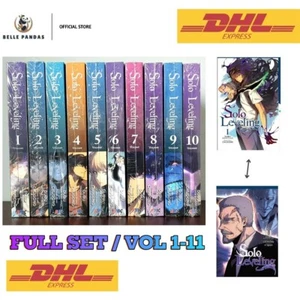 Solo Leveling Manga Vol 1-12 English Full Set Manhwa Comic New by Chugong + DHL - Picture 1 of 13