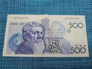 ๐ง๐ช Belgium 500 francs 1982 VF P-143 Dasin / Godeaux banknote 102824-3 - Picture 1 of 2