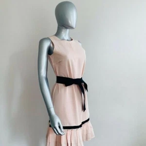 D&G by DOLCE&GABBANA Pink Cotton Sleeveless Dress SZ 42 - Picture 1 of 14