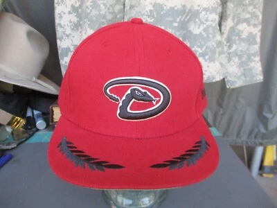Arizona Diamondbacks, D’Backs Brick Red sz 8 Scramble Collection Fitted Hat, Cap - Image 1 of 4