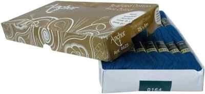 Anchor Stranded Cotton Threads Hand Embroidery Thread Cross Stitch Sewing Blue - Image 1 of 4