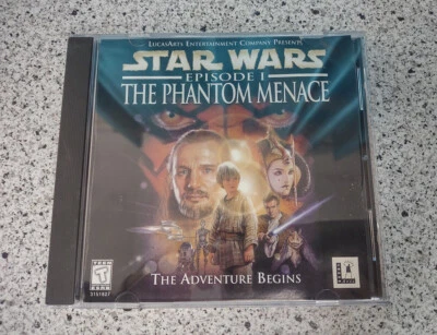 Star Wars Episode 1: The Phantom Menace - Windows 95/98 PC Game 1999 - Image 1 of 4