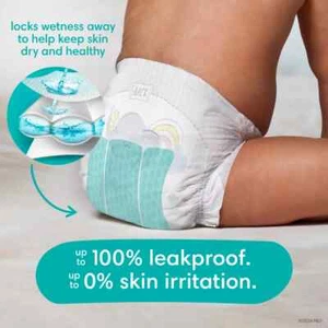 Pampers Swaddlers Soft Sensitive Skin Baby Diapers - (Select Size and Count)7/44 - Picture 1 of 4