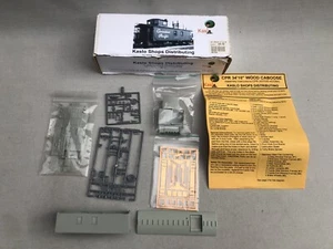 Rare Kaslo Shops KSD HO Gauge Canadian Pacific High Cupola Caboose Model Kit - Foto 1 di 14