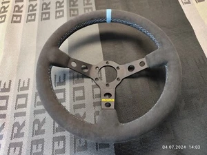 DINO MOMO RAID LENKRAD NEUBEZIEHEN NEU BEZIEHEN ALCANTARA TOP QUALITÄT - Bild 1 von 9