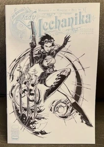 Lady Mechanika Monster Ministry Hell 3 Sehr guter Zustand Mär 2022 Image Comics 1:10 Variante C - Bild 1 von 1