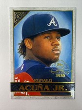 Ronald Acuna Jr 2020 Topps Gallery National Baseball Card Day Preview Card #GP-2