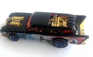 RUOTE CALDE JACK HAMMER NERO 1186 MJ CERCHI AUTOCAST BLU MATEL F11 - Foto 1 di 5