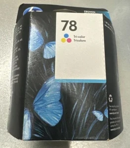Genuine Hp 78 C6578DN Tri-color Printer Ink Cartridge OEM Expired - Sealed - Picture 1 of 4