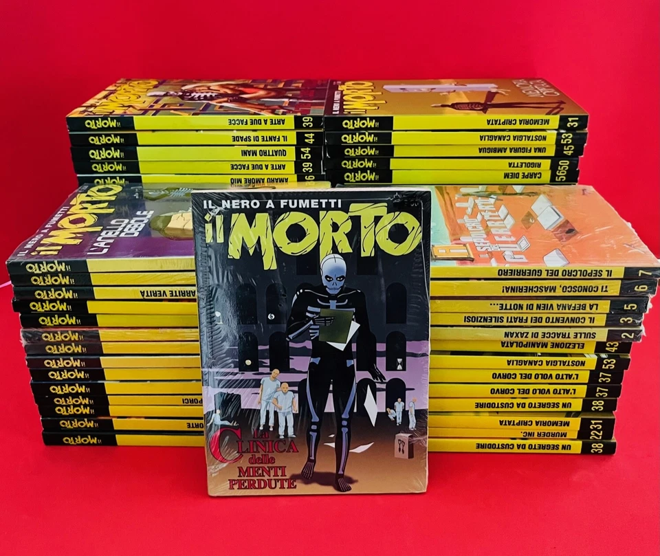 IL MORTO Edizioni Menhir da n. 1 a n. 63 + Promo 1/18 Completa la tua collezione Foto 1 de 1