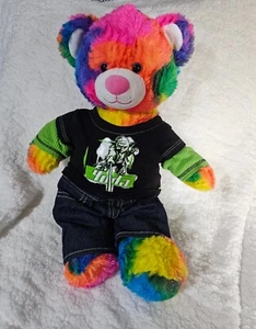 Build A Bear Workshop Tie Dye Plush with Star Wars Pants & Shirt 18'' Multicolor - Picture 1 of 15