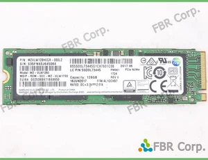 Grade A LOT 3 Samsung PM961 Series 128GB NVMe M.2 2280 Internal SSD MZ-VLW1280 - Picture 1 of 1