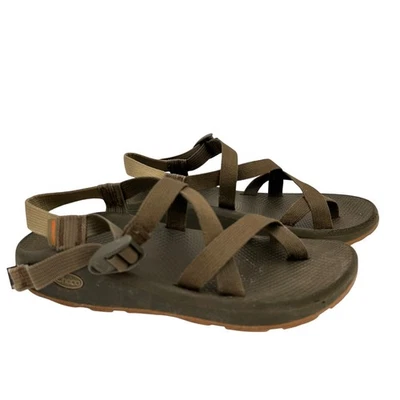Sandalias clásicas verdes musgo Chaco para hombre Z/2 Lowdown talla 11 Foto 1 de 4