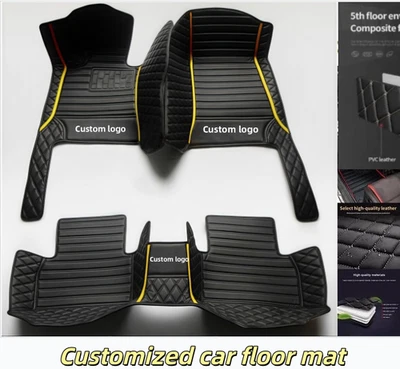 Alfombrillas impermeables para los pies para Tesla-3-S-X-Y 2012-2024 alfombrillas impermeables Foto 1 de 4