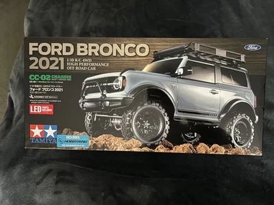 Tamiya 1/10 RC Ford Bronco 2021 CC-02 Chassis 4WD - Image 1 of 4
