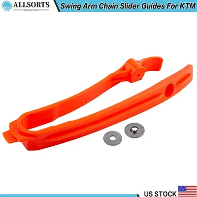 Swingarm Chain Slider Guide For KTM SX SXF XC XCF XCW EXC EXC-F125 250 300 350 - Image 1 of 4