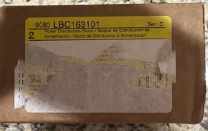 Square D 9080 LBC163101 Power Distribution Block 600V, 255A 2 Per Box - Picture 1 of 2