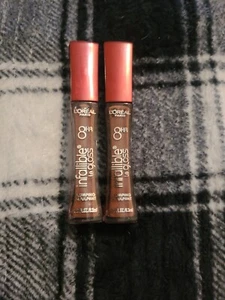 2 tube lot LOREAL INFALLIBLE NEVER FAIL 6HR PLUMPING LIPGLOSS 706 PLUMPED PLUM - Picture 1 of 3