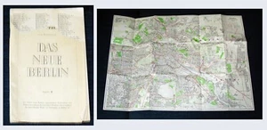 BERLIN - Das neue Berlin (DDR) - Stadtplan - M 1:30.000  DDR 1951 - Bild 1 von 1