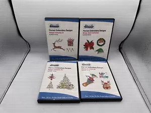 FLORIANI EMBROIDERY DESIGNS CHRISTMAS CD LOT COLLECTION 19 20 21 + WINTER EVENT - Picture 1 of 9