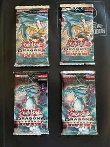 YUGIOH DRAGONS OF LEGEND DIE KOMPLETTE SERIE 1. ED BOOSTER PACK ARTSET NEU - Bild 1 von 10