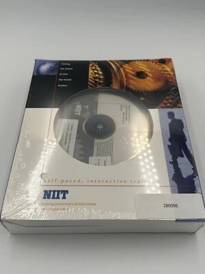 Vintage SEALED RARE 1997 NIIT Internet training software NIB MINT Applications - Image 1 of 4