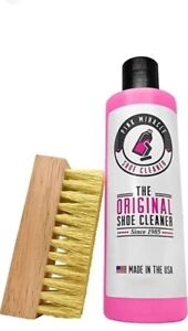 Pink Miracle Shoe Cleaner Kit w/ Brush - 4 oz. Sneaker Fabric and Sole Cleaning