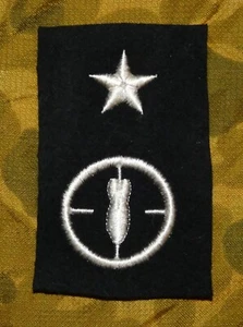 WW2 US Navy Master Horizontal Bomber Striker Distinguishing Mark Patch (no glow) - Picture 1 of 2