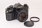 Canon A-1 35mm Film camera Black  NEW FD 50mm F/1.4 Lens from Japan 2405020