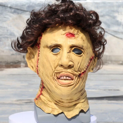 Saw Realistic Mask Party Celebrity Latex Headgear Costume Cosplay Halloween - Image 1 of 4