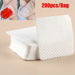 Manicure Nail Wipes Lint-Free Meltblown Cotton Pads Paper  Nail Polish Removal