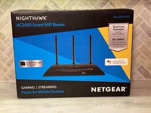 (J) Netgear Nighthawk AC2600 Smart WiFi Router R7450 - Picture 1 of 13