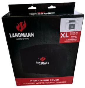 LANDMANN Wetterschutzhaube Grill Abdeckhaube Universal Triton Rexon 145x120x60cm - Bild 1 von 1