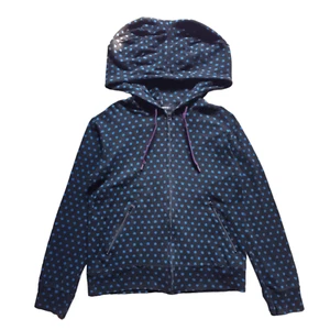 Issey Miyake Mercibeaucoup Zip Hoodie schwarz gepunktet Gr. 1 - Bild 1 von 6
