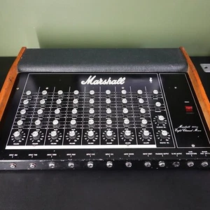 Marshall Amplifier Mixer 8 Channel 1970's - Vintage Mixer 100W Amp Mixing Deck - Picture 1 of 22