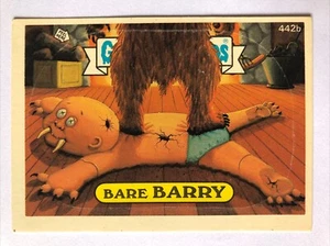 Garbage Pail Kids Topps Original Series 11 Sticker Bare Barry 442bt - Picture 1 of 2