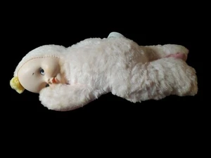 Knickerbocker Animals of Distinction Rubber Face Doll Pink Musical Plush 10" - Picture 1 of 8