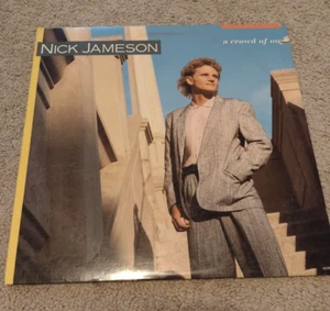 PROMO LP W/ Letter biofrom Motown NICK JAMESON  A CROWD OF ONE 1986 (6210ML)  VG - Imagen 1 de 5