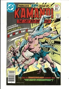 Kamandi, The Last Boy on Earth # 50 Becomes OMAC High Grade (Mai 1977) VF/NM - Bild 1 von 2