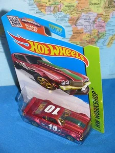 HOT WHEELS 1970 CHEVY CHEVELLE 70 RED #194/250 HW WORKSHOP *BRAND NEW & RARE* - Picture 1 of 8