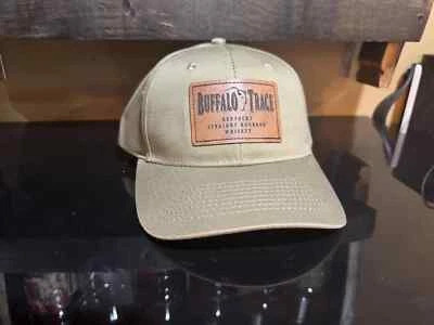 Buffalo Trace Inspired Kentucky Bourbon Whiskey Dad Hat in Driftwood Color - Изображение 1 из 4