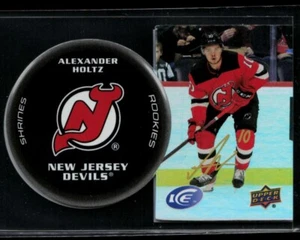 2021-22 Upper Deck Ice Shrines #SH-56 Alexander Holtz RC - Imagen 1 de 2